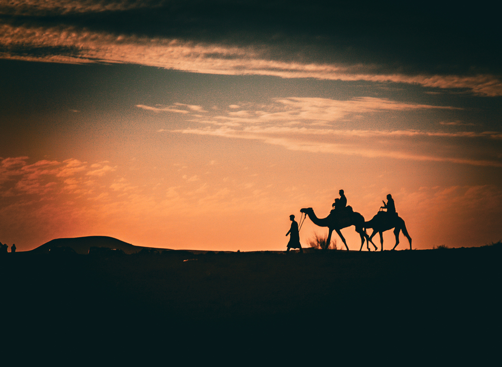 Avreise til flyplassen i Marrakech